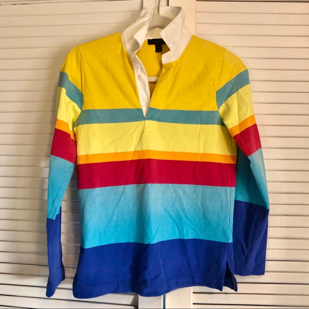 J Crew Rugby Shirt — XS
